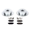 Power Stop Rear Z23 Evolution Sport Brake Kit for 05-09 Subaru Legacy