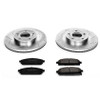 Power Stop Front Z23 Evolution Sport Brake Kit for 97-01 Infiniti Q45