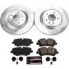 Power Stop Rear Z23 Evolution Sport Brake Kit for 2017 Land Rover Discovery