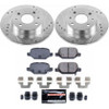Power Stop Rear Z23 Evolution Sport Brake Kit for 12-18 Fiat 500