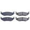 Power Stop Rear Z16 Evolution Ceramic Brake Pads for 2018 Jeep Wrangler JK