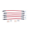 Power Stop Front & Rear SS Braided Brake Hose Kit for 94-96 Chevrolet Impala