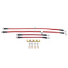 Power Stop Front & Rear SS Braided Brake Hose Kit for 04-11 Mazda RX-8