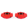 Power Stop Rear Red Brake Calipers w/o Brackets for 09-13 Infiniti FX50