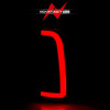 ANZO LED Taillights w/ Light Bar Black Housing Clear Lens for 00-06 Tundra