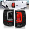ANZO LED Tail Lights w/ Light Bar Black Housing Clear Lens for 04-06 Ford F-150