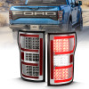 ANZO LED Taillight Chrome (Red Light Bar) (w/ Sequential) for 2018-2019 Ford F-150
