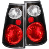 ANZO Taillights Black for 2001-2005 Ford Explorer
