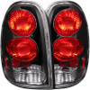 ANZO Taillights Black for 1996-2000 Chrysler Voyager