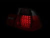 ANZO LED Taillights Red/Smoke for 2002-2005 BMW 3 Series E46