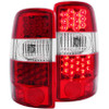 ANZO LED Taillights Red/Clear for 2000-2006 Chevrolet Suburban