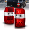 ANZO LED Taillights Red/Clear for 2000-2006 Chevrolet Suburban