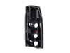 ANZO Taillights Black 3D Style for 1999-2000 Cadillac Escalade