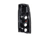 ANZO Taillights Black 3D Style for 1999-2000 Cadillac Escalade