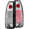 ANZO LED Taillights Chrome for 1999-2000 Cadillac Escalade