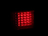 ANZO LED Taillights Red/Clear for 2007-2014 Ford Expedition