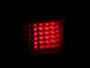 ANZO LED Taillights Red/Clear for 2007-2014 Ford Expedition