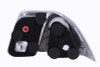 ANZO Taillights Chrome for 2001-2004 Honda Civic
