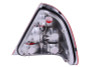ANZO Taillights Red/Clear for 1994-2000 Mercedes Benz C Class W202