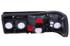 ANZO Taillights Red/Clear for 1986-1991 Mercedes Benz S Class W126