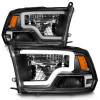 ANZO Full LED Projector Headlights w/ Chrome Black Amber for 09-20 Ram 1500
