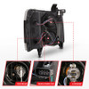 ANZO Projector Headlights - Black Amber for 07-13 Chevrolet Silverado 3500