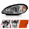 ANZO Crystal Headlight Chrome Amber (OE) for 2001-2005 Chrysler Pt Cruiser