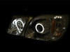ANZO Projector Headlights w/ Halo Black (CCFL) for 1998-2007 Lexus Lx470