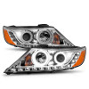 ANZO Projector Headlights w/ Halo Chrome (CCFL) for 2011-2013 Kia Sorento