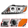 ANZO Projector Headlights w/ Halo Chrome (CCFL) for 2011-2013 Kia Sorento