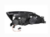 ANZO Projector Headlights w/ Halo Black (R8 Style) for 2003-2007 Honda Accord