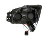 ANZO Projector Headlights w/ Halo Black (CCFL) for 2004-2007 Nissan Armada