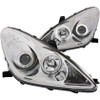 ANZO Projector Headlights w/ Halo Chrome (CCFL) for 2002-2003 Lexus ES300