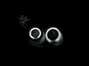ANZO Projector Headlights w/ Halo Chrome (CCFL) for 2002-2003 Lexus ES300