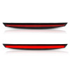 ANZO LED 3rd Brake Light Black Red Lens w/ Spoiler 1pc for 07-14 Suburban 1500