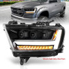 ANZO LED Projector Headlights Plank Style w/ Sequential for 19-20 Ram 1500