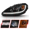 ANZO Projector Plank Style Switchback H.L. Black Amber for 05-13 Chevy Corvette