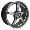 Enkei VR5 16x7 45mm Offset 5x114.3 Bolt Pattern 72.6 Bore Hyper Black Wheel