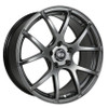 Enkei M52 18x8 40mm Offset 5x110 Bolt Pattern 72.6mm Bore Hyper Black Wheel