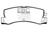EBC Yellowstuff Rear Brake Pads for 86-92 Toyota Corolla 1.6