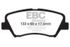 EBC 13+ Hyundai Elantra 1.8 Yellowstuff Front Brake Pads