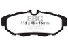 EBC Bluestuff Rear Brake Pads for 10-14 Ford Mustang 5.0