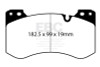 EBC Racing RP-X Race Front Brake Pads for 2021 BMW M3/M4 (G80/G82)
