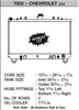 CSF Radiator for 10-12 Chevrolet Camaro V8