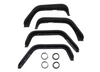 Fishbone Offroad Front/Rear Tube Fenders for 07-18 Jeep Wrangler