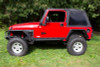 Fishbone Offroad Rock Slider W/Tube Step for Jeep Wrangler LJ