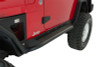 Fishbone Offroad Steel Rock Slider - Black for 97-06 Jeep Wrangler TJ