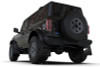 Rally Armor Black Mud Flap w/Cy Orange Logo for 21-22 Bronco w/ Plastic Bumper