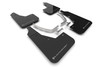 Rally Armor Black Mud Flap w/ Silver Logo for 2022 Hyundai Ioniq 5