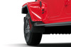 Rally Armor Black Mud Flap w/ Metallic Black Logo for 19-22 Jeep Gladiator
